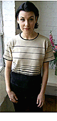 Crewneck Striped Shell
